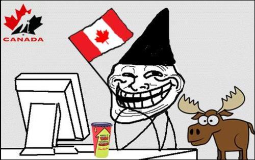 Troll Face -  Canada
