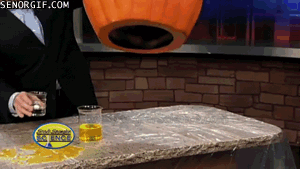 10 Neat Chemistry and Physics Gifs #8. 1. Supercooled water freezes on contact with ice 2. Elephant toothpaste 3. Sodium sulfite, citric acid, and sodium iodate