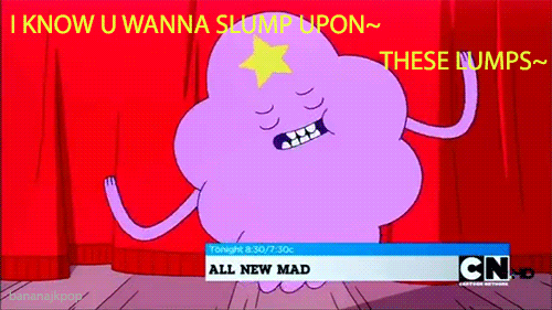 Adventure Time comp. just a comp of great AT moments, in handy lil gifs this is from the episode "The Tower" Season 6, episode 4 season 6, episode 17 