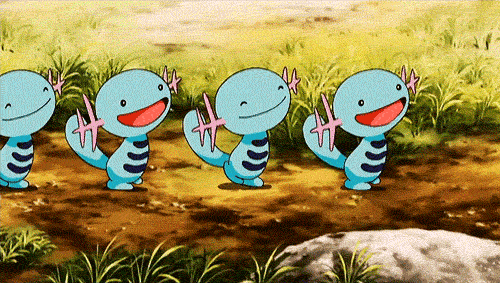 An ode to Wooper. Special shoutout to happyhippotree for finding most of these... You cant tell but they are manically depressed