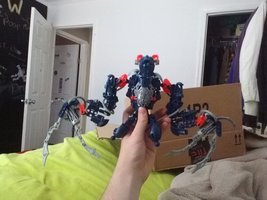 A couple Bionicle MOCs. Saw there was a bionicle channel, decided to post some of my MOCs. "Crystal Beard" here is my largest MOC. He has a whole back