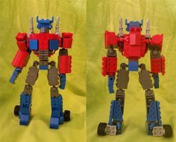 A couple Bionicle MOCs. Saw there was a bionicle channel, decided to post some of my MOCs. "Crystal Beard" here is my largest MOC. He has a whole back