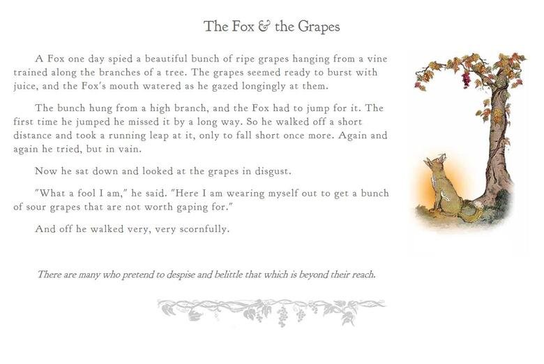 Aesop's Fables. Childhood Short Stories and Morals Recently remembered these stories from my childhood and got nostalgic. Here are some of my favorites, there a