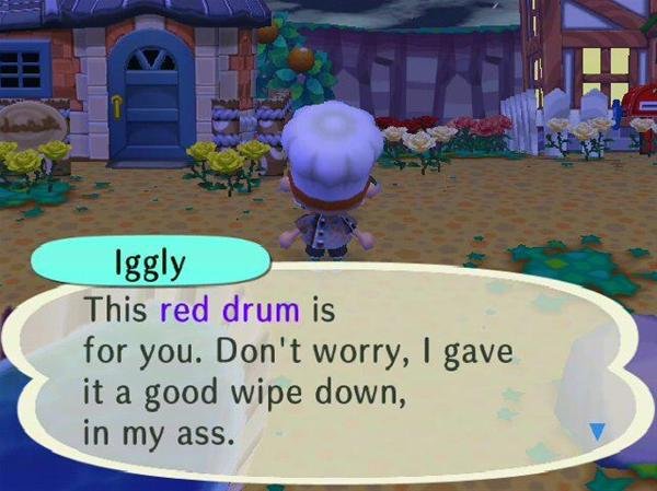 Animal crossing Animal crossing. Found it funny, thought I would share. But while on the subject, anybody else have this game (Animal Crossing: New Leaf) that wold be willing t