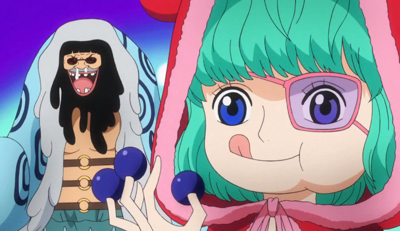 Anime Facts: One Piece Part 4. Sugar is biologically 22 but appears to be 10 as a result of her devil fruit. The powers used by female characters in the series 