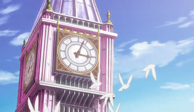 Anime Facts: Ouran HS Host Club Part 2. During the scene where all characters appear, the clock tower is at 3pm but the bells toll 6 times for 6pm. Hikaru and K
