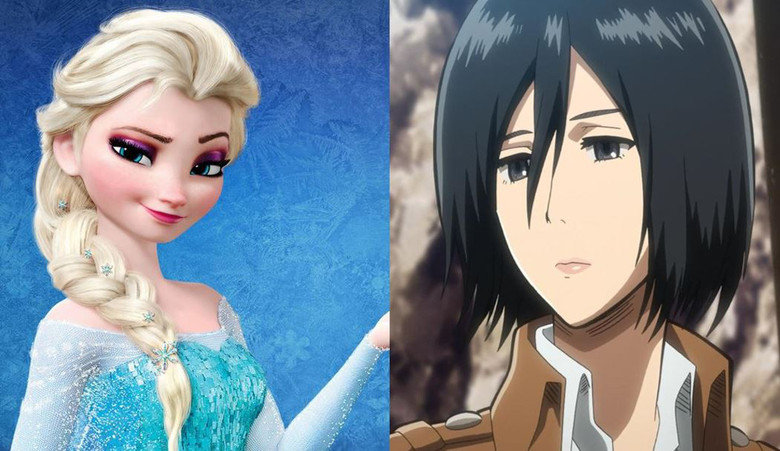 Anime Facts Compilation Part 11. In episode 18 of ultimate haremNisekoi, the sand sculpture seems to be a direct reference to Attack on Titan, there are two tit