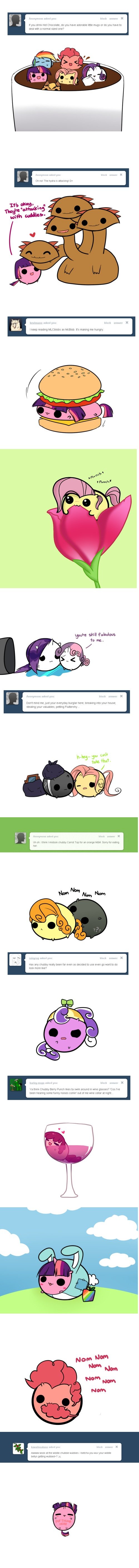 Ask My Little Chubbies Comp Ask My Little Chubbies Comp. I know we all hate tumblr, but my love for adorable ponies can overcome that. For everyone else, here's this comp. Source: askmlcbl