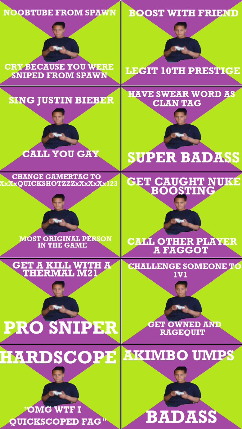 Average 10 Year Old MW2 Player Part 4 Average 10 Year Old MW2 Player Part 4. PART 5 - /funny_pictures/544601/Average+10+Year+Old+MW2+Player+Part+5/<br /> PSN players- add me: gage-norris<br