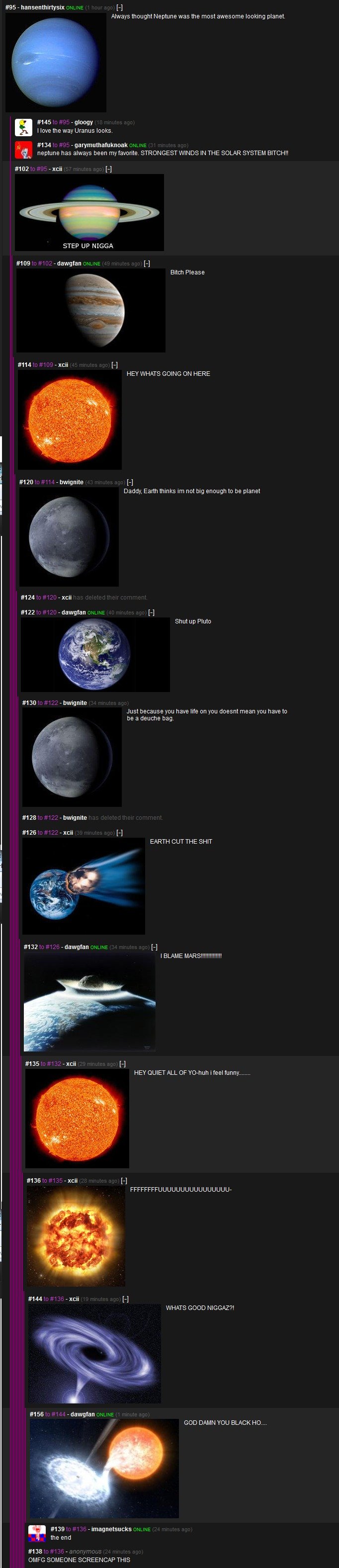 Awesome Neptune Awesome Neptune. Edit: Wow top 3 thanks guys. ^_^ P.S Quit bitching about the anon comment, I forgot to crop it GOD DAMNIT! Edit of an Edit: By request of redfi