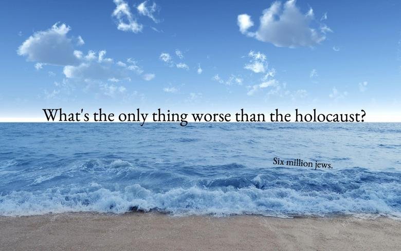 Awfully funny. . How could anyone stoop so low?. that oyster one....