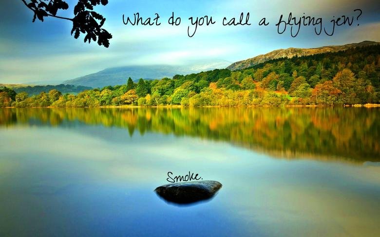 Awfully funny. . How could anyone stoop so low?. that oyster one....