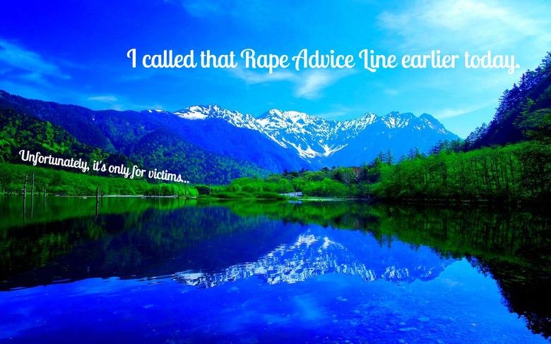 Awfully funny. . How could anyone stoop so low?. that oyster one....