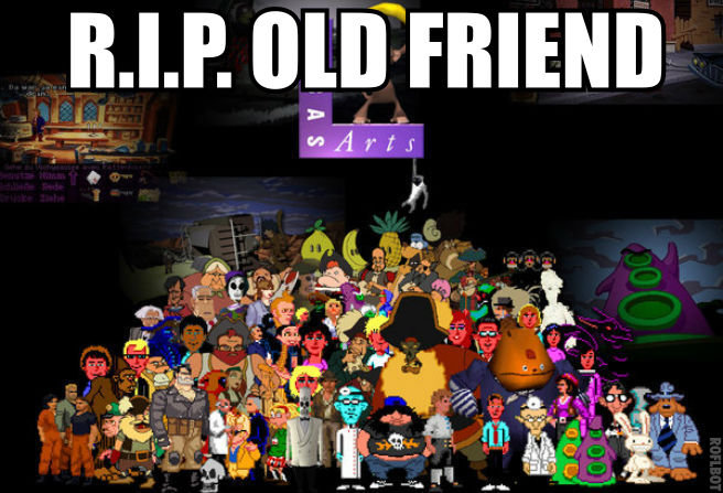 I officially truly & deeply hate Disney I officially truly & deeply hate Disney. Just a small list of some of the most glorious LucasArts titles: - Sam & Max Hit The Road - Day of the Tentacle - F