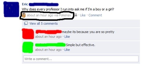 I wanna be the very best I wanna be the very best. My facebook status, so OC. Don't skip, please thumb! Link so you can do it too: . Eric - Ah does every professor I run into ask me ifa