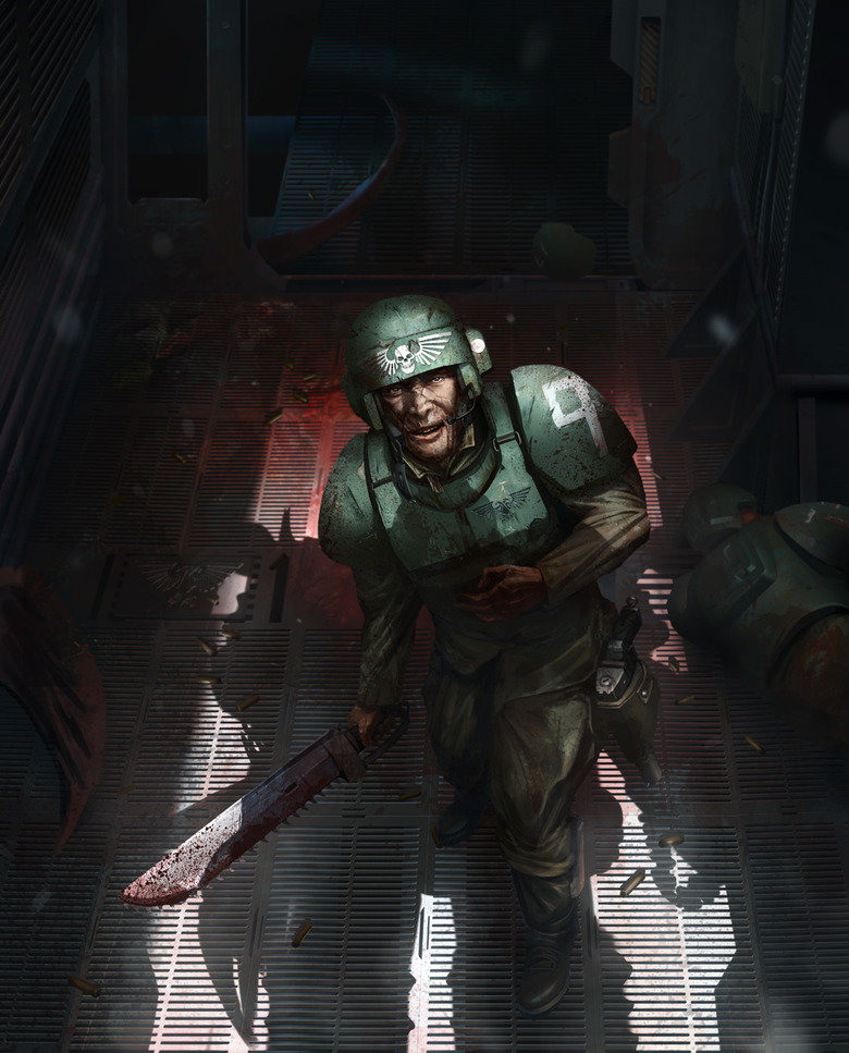 Imperial Guard Compilation. You see this man? He is just like you. A factory worker, a farmer, a trader or a storekeeper. A father, a brother and a son. This is