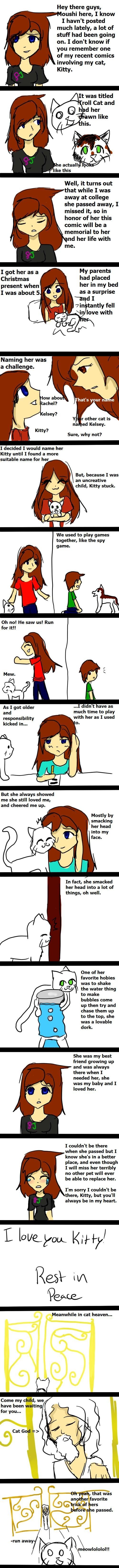 In Memory of a Dear Friend In Memory of a Dear Friend. I miss her so much... If you want to see the origional troll cat comic it's here /user_pictures/Moushi/2024485/Troll+Cat/. Hey there
