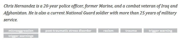 Marine takes a stand against SJWs. Some of my favorite things he said were this: And this one takes the cake: I salute this man with the utmost respect. You can