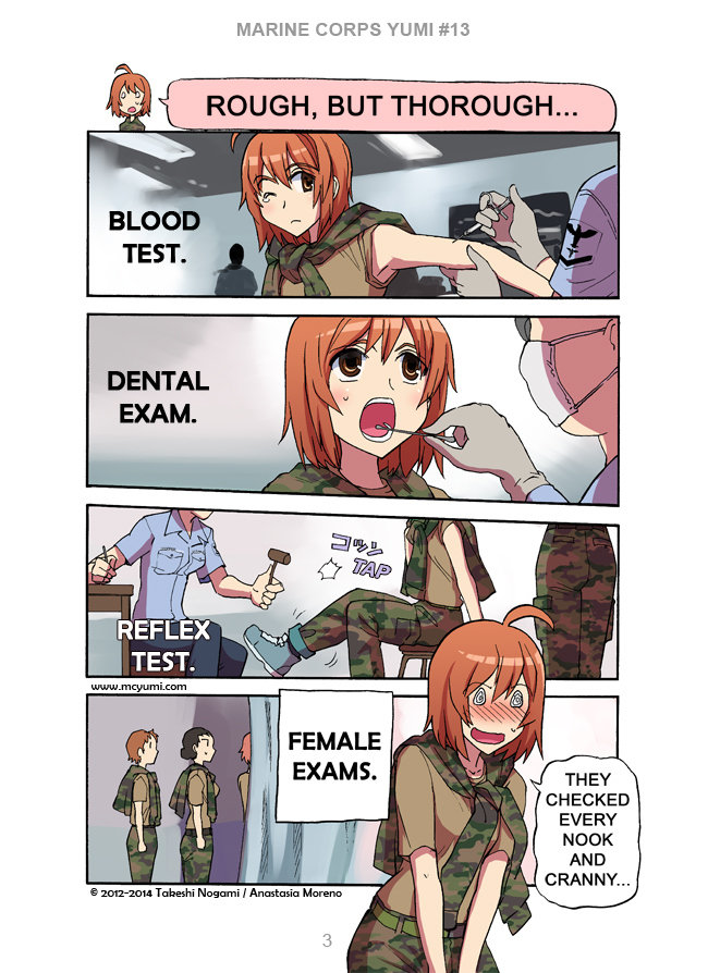 Marine Corps Yumi #13, #14. . MARINE CORPS YUMI #13. I am not sorry.