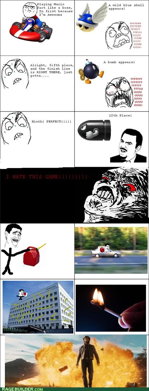 Mario Kart (read desc) Mario Kart (read desc). 100% OC I reposted my own post because I thought it was really funny. Don't believe it's mine? here is the link to the original /funny_p