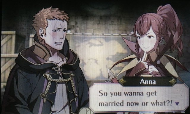 Meanwhile in Fire Emblem.... Meanwhile in Fire Emblem..... You can now have your characters marry each other and then have babies. Even the children... Picture from Kotaku: kotaku.com/59818