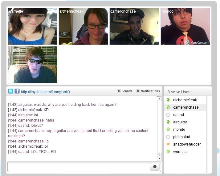 Meeting of the Minds Meeting of the Minds. YES! Wernette is a hot girl, Alch wears the same sweater from her comics, Cameron is black (I'm actually half black/white), Mondo is just