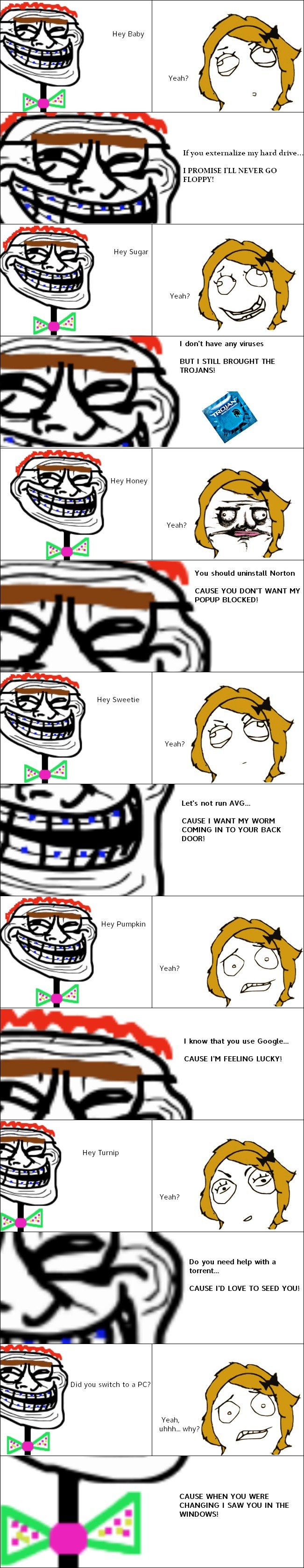 Melvin's pickup lines Melvin's pickup lines. Melvin, smoother than the lint free cloth he uses to clean his glasses. ~OC by Ventriloquist Part 2: /funny_pictures/3118021/Melvin+s+pic