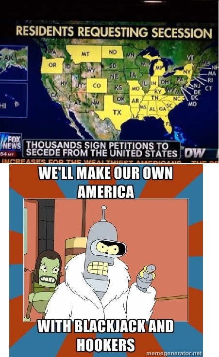MFW SECESSION MFW SECESSION. I'm from South Carolina, one of the poorest states in the union, and I don't think most of the people signing these things realize that if someth