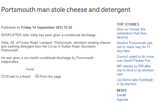 MFW what has my dad been upto? MFW what has my dad been upto?. Not seen my dad in over 10 years, did a random google search and he turns up genetic facepalm . Portsmouth man stole cheese and
