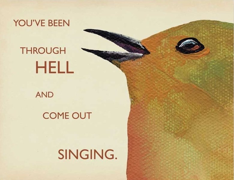 Mincing Mockingbird. . AS ALWAYS. ALL I SHOULD HAVE SAID was, l LOVE 'tayy