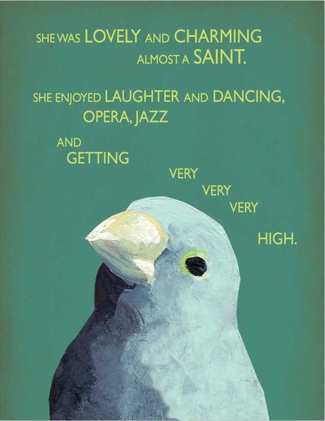 Mincing Mockingbird. . AS ALWAYS. ALL I SHOULD HAVE SAID was, l LOVE 'tayy