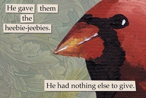 Mincing Mockingbird. . AS ALWAYS. ALL I SHOULD HAVE SAID was, l LOVE 'tayy