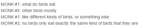 Monks draw pictures. The original creator twitter.com/mallelis/status/585481826245967872 The site to find this the-toast.net/2015/04/01/two-medieval-monks-inven