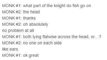 Monks draw pictures. The original creator twitter.com/mallelis/status/585481826245967872 The site to find this the-toast.net/2015/04/01/two-medieval-monks-inven