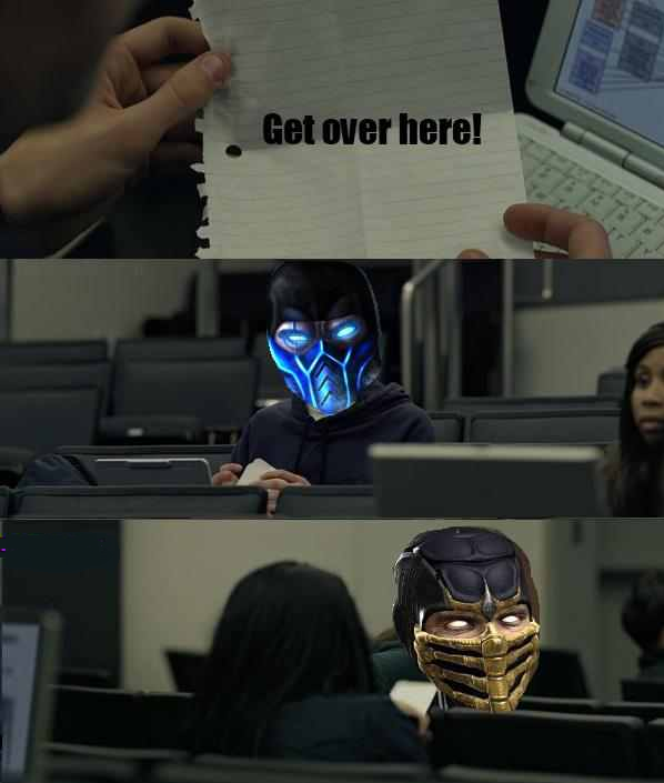 Mortal Kombat Mortal Kombat. also check out: www.youtube.com/watch?v=o1-HF060UtQ&feature=player_embedded#! also check out: /funny_pictures/4342339/Choose+if+above+18+she+is+a