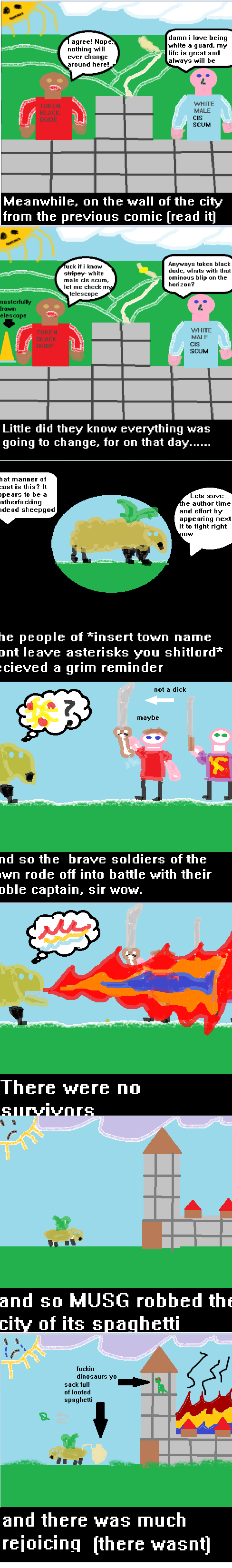 MUSG part 3 : the sack of shitville MUSG part 3 : the sack of shitville. finally made the 3rd one guys! hope you enjoy it like a rat does cheese or filthy crackwhores enjoy....crack I guess part 1