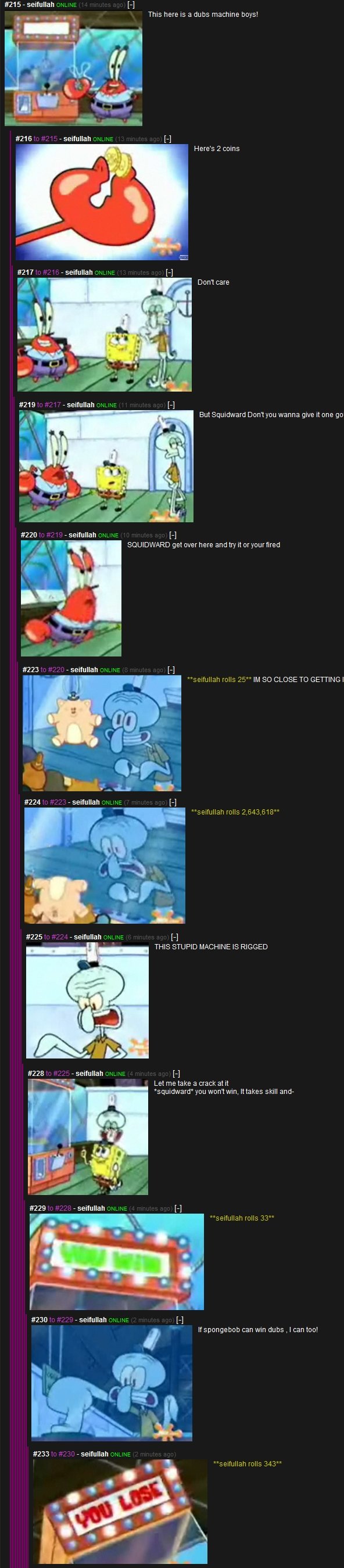 Yet ANOTHER one of these threads Yet ANOTHER one of these threads. How does this keep happening? /showcomment/31951996/#c215 "I GOT THESE FORM JIMWARDI. ALL I DID WAS GET THE DUBS JUST LET