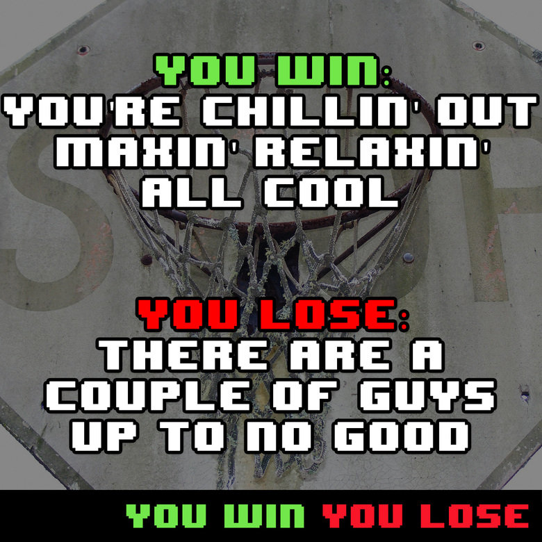 You Win You Lose Comp. Sauce is youwinyoulose.co/. THE HSKIETH THHEE "n" I] NIH FEE 'WTEF' HEII' n' VIII.. Actually you CAN lose with bacon. Never said it was real delicious bacon. It could be Veggie bacon or even turkey bacon, both of which are inferior to real baco