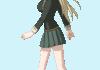 Anime Girl Walking