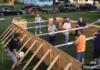 adult-sized foosball