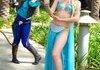 Two Disney franchises in one cosplay