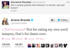 Ariana Grande on Giovanna Plowman