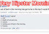 A Very Hipster Morning
