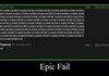 Anon Epic Fail