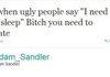 Adam Sandler Tweet