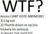 ANONS CANT VOTE!