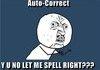 Auto correct