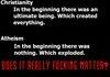 Atheism Vs Christianity