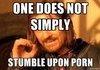 One does not simply
