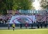 Anti Jew banner at Polish soccer game